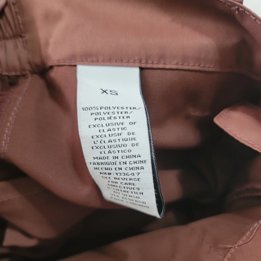 Celebrity Pink XS Brown Cargo Pants Silky Satin Pockets‎ Dressy Slacks Office - Picture 6 of 6